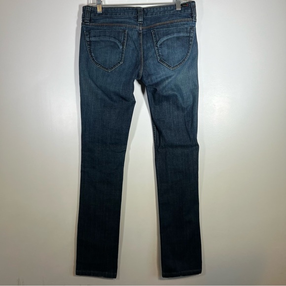 Silence + Noise Straight Leg Lightly Distressed Denim Jeans Size 28 - Picture 6 of 13